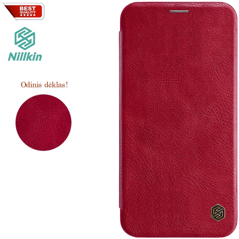 Qin Nillkin raudonas dėklas (IPHONE XS MAX) Qin Nillkin raudonas dėklas (IPHONE XS MAX)